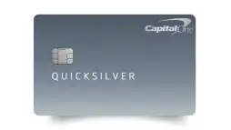 Capital One Quicksilver rewards: credit card 0 apr