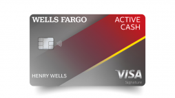 Wells Fargo Active Cash® Card: cash back credit card